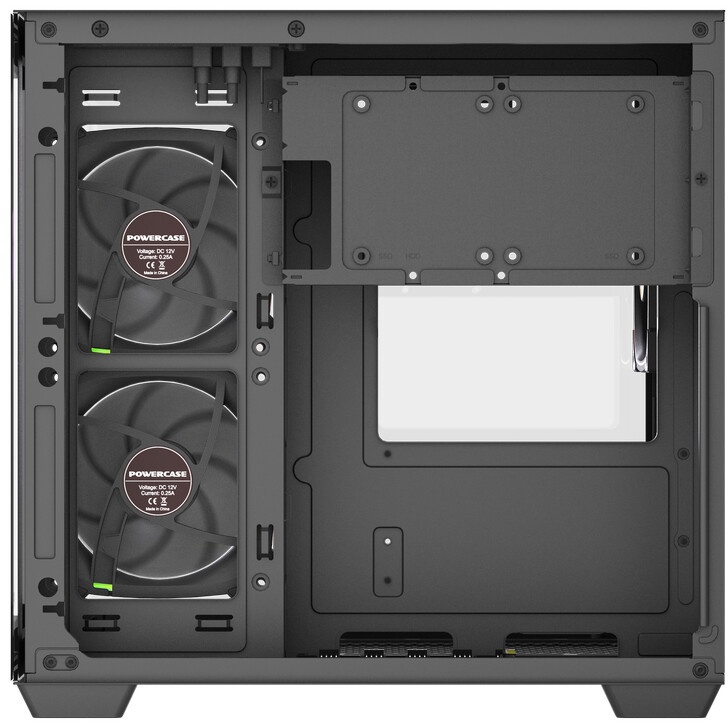 Компьютерный корпус Accord ACC-R7MB черный без БП mATX 2xUSB3.0 1xUSB3.1 audio