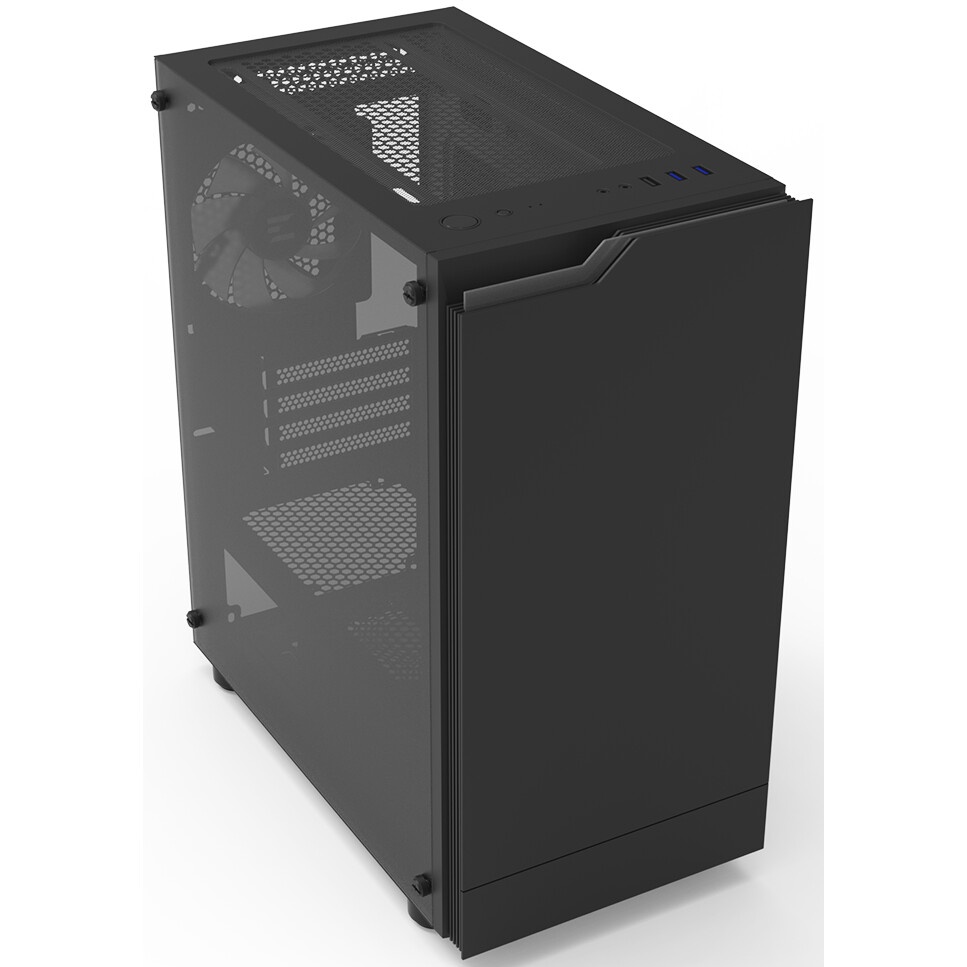 Компьютерный корпус Cooler Master MasterBox Q300L V2 черный без БП mATX 4x120мм 1x140мм 2xUSB3.0 aud