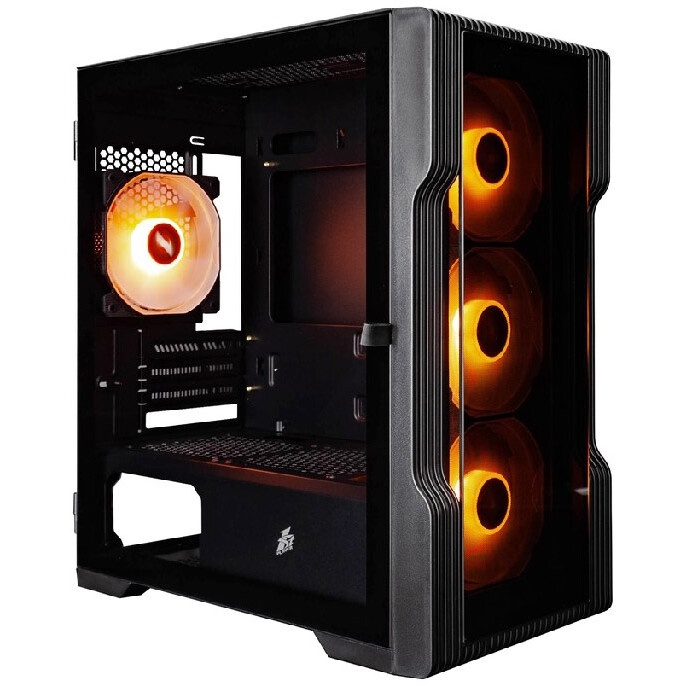 Компьютерный корпус Cooler Master MasterBox Q300L V2 черный без БП mATX 4x120мм 1x140мм 2xUSB3.0 aud
