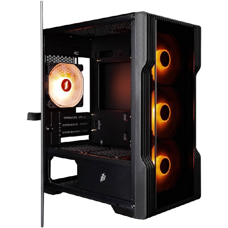 Компьютерный корпус Cooler Master MasterBox Q300L V2 черный без БП mATX 4x120мм 1x140мм 2xUSB3.0 aud