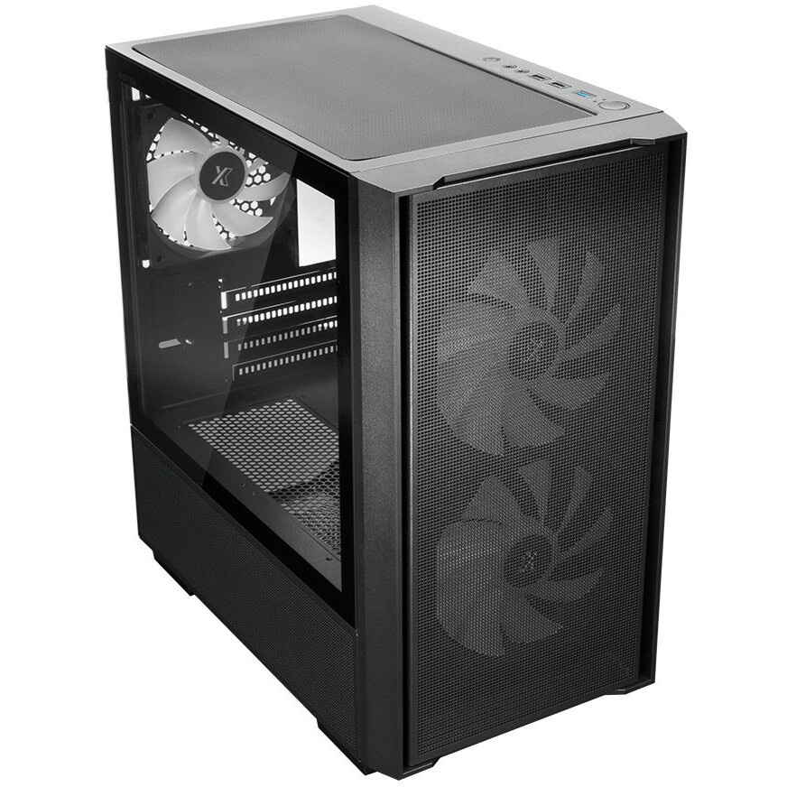 Компьютерный корпус Cooler Master MasterBox Q300L V2 черный без БП mATX 4x120мм 1x140мм 2xUSB3.0 aud
