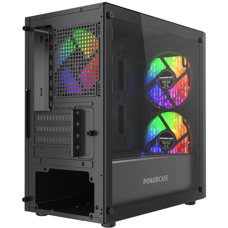 Компьютерный корпус Cooler Master MasterBox Q300L V2 черный без БП mATX 4x120мм 1x140мм 2xUSB3.0 aud