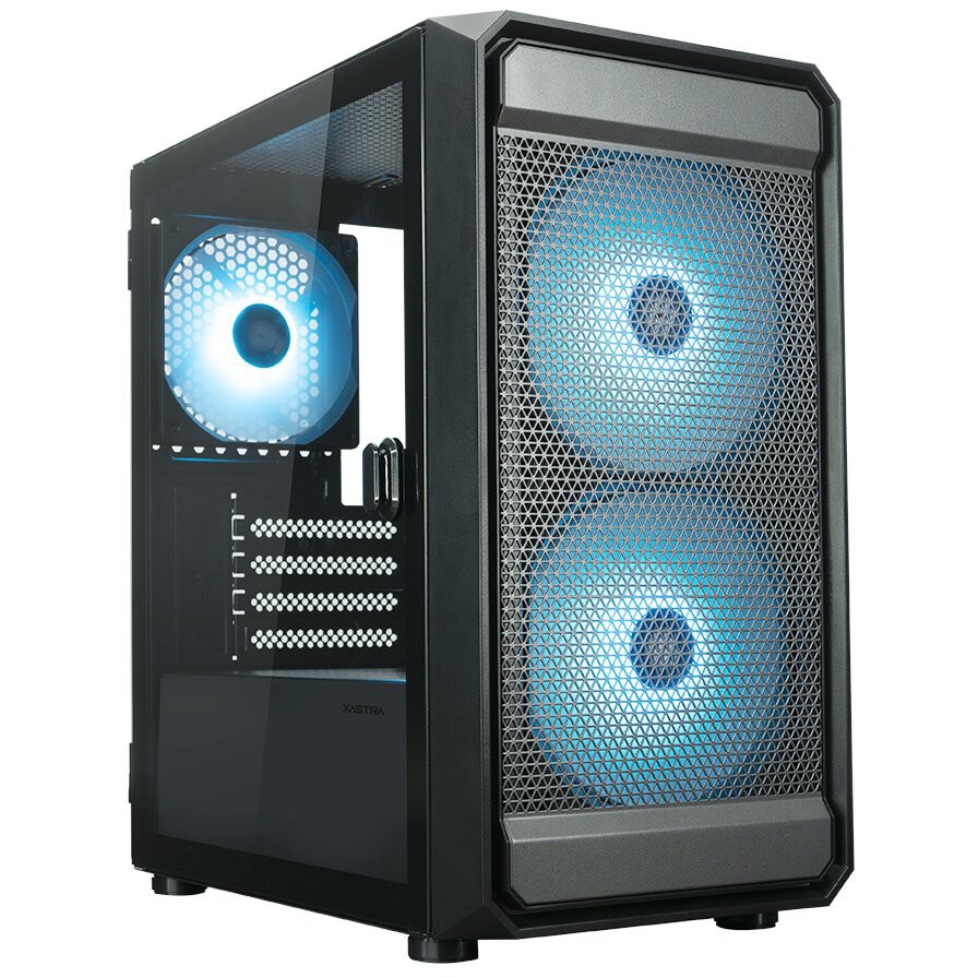 Компьютерный корпус Cooler Master MasterBox Q300L V2 черный без БП mATX 4x120мм 1x140мм 2xUSB3.0 aud