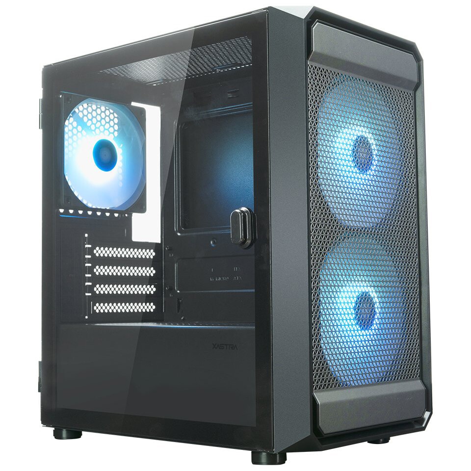 Компьютерный корпус Cooler Master MasterBox Q300L V2 черный без БП mATX 4x120мм 1x140мм 2xUSB3.0 aud