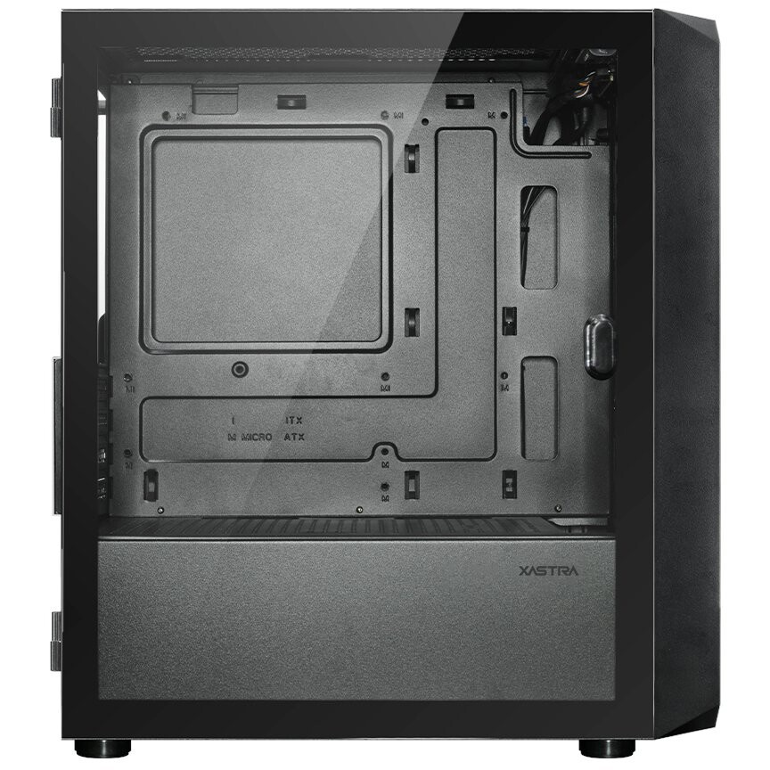 Компьютерный корпус Cooler Master MasterBox Q300L V2 черный без БП mATX 4x120мм 1x140мм 2xUSB3.0 aud