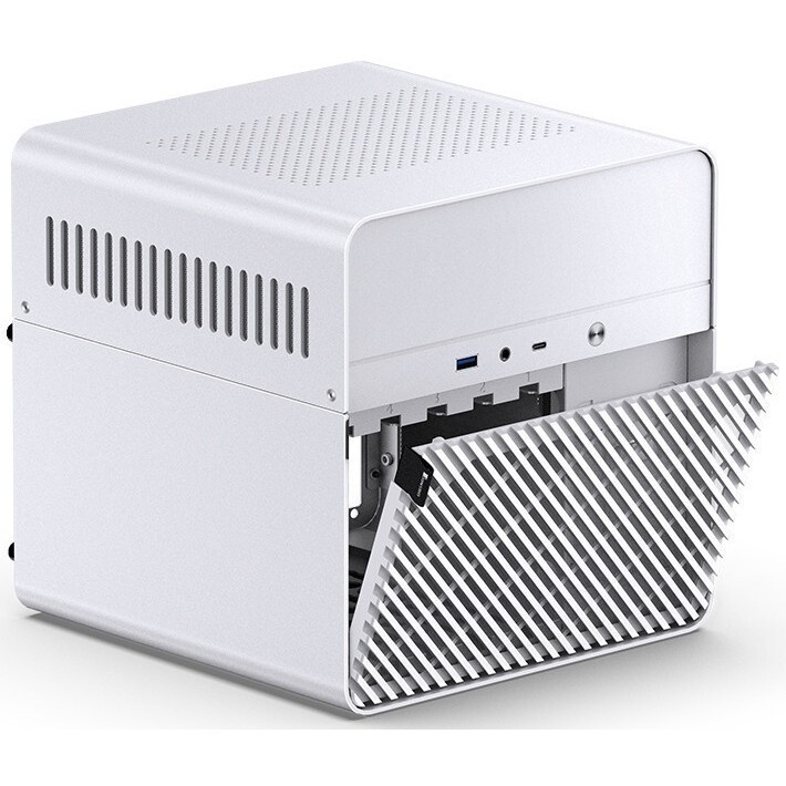 Компьютерный корпус Cooler Master MasterBox NR200P V2 белый без БП miniITX 1x92mm 4x120мм 2x140мм 2x