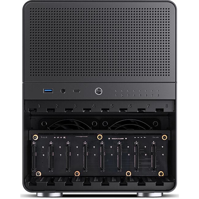 Компьютерный корпус Cooler Master MasterBox NR200P V2 белый без БП miniITX 1x92mm 4x120мм 2x140мм 2x