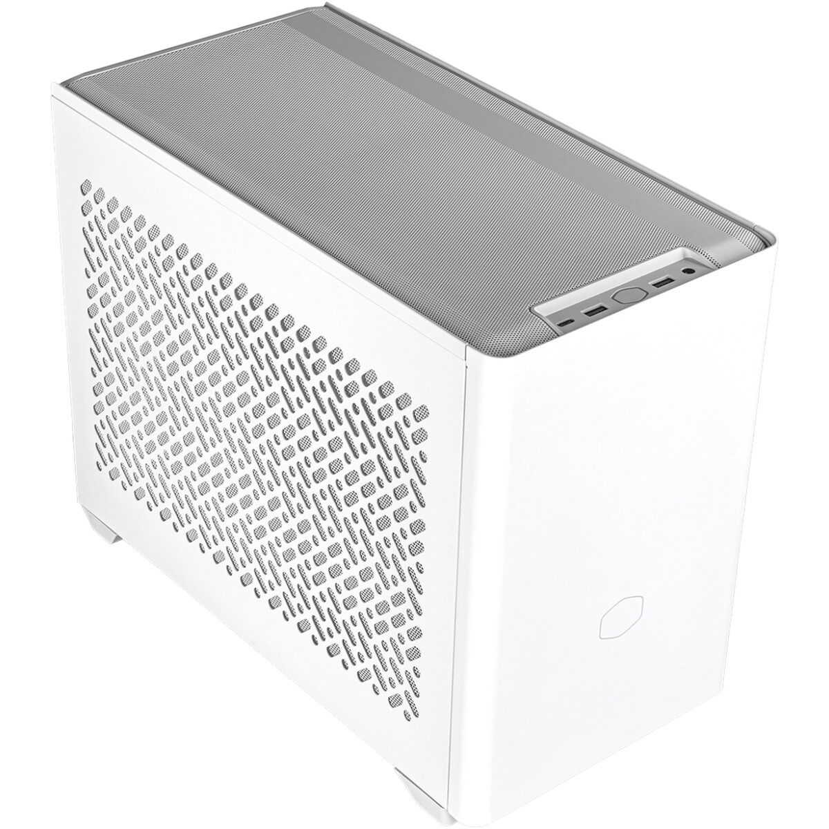 Компьютерный корпус Cooler Master MasterBox NR200P V2 белый без БП miniITX 1x92mm 4x120мм 2x140мм 2x