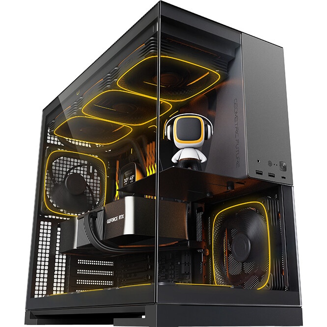 Компьютерный корпус Accord ACC-R4A черный без БП ATX 2xUSB3.0 1xUSB3.1 audio