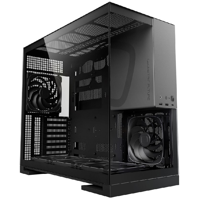 Компьютерный корпус Accord ACC-R4A черный без БП ATX 2xUSB3.0 1xUSB3.1 audio