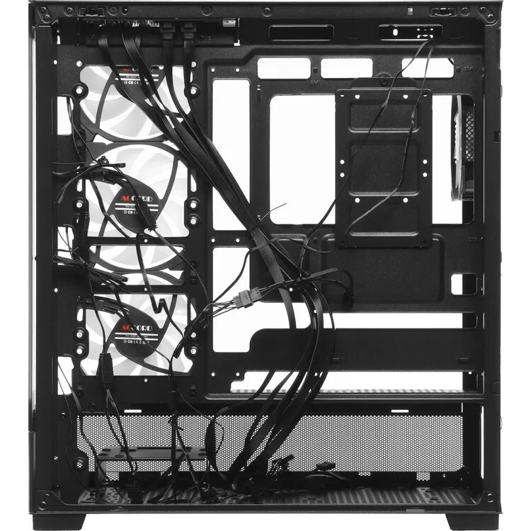 Компьютерный корпус Accord ACC-R4A черный без БП ATX 2xUSB3.0 1xUSB3.1 audio