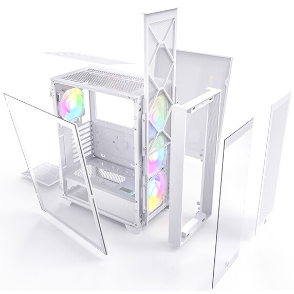 Компьютерный корпус XPG STARKERAIRBTFMTA-WHCWW