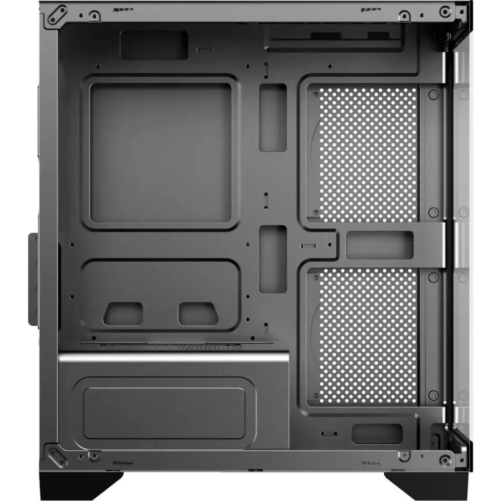 Компьютерный корпус MiniTower AeroCool / Formula Crystal Z1CM PLUS AR black (mATX, без БП, USB Type-