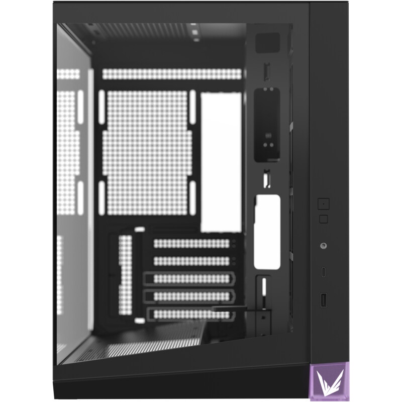 Компьютерный корпус MiniTower AeroCool / Formula Crystal Z1CM PLUS AR black (mATX, без БП, USB Type-