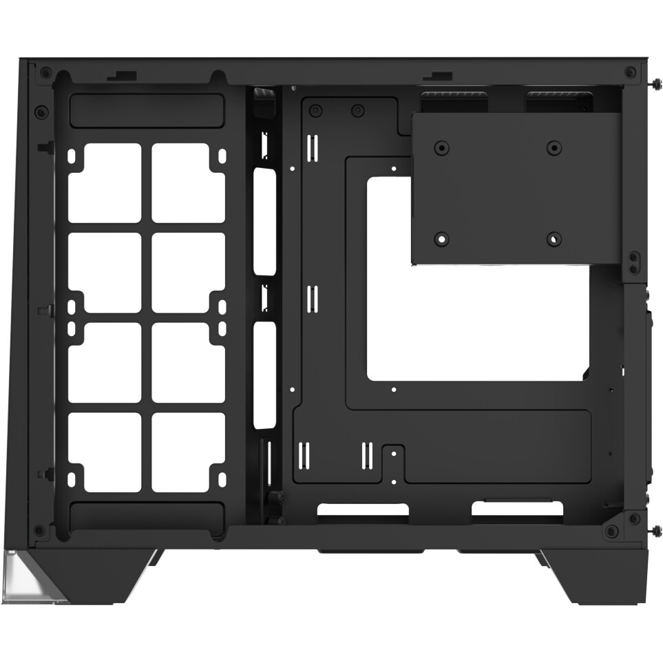 Компьютерный корпус MiniTower AeroCool / Formula Crystal Z1CM PLUS AR black (mATX, без БП, USB Type-