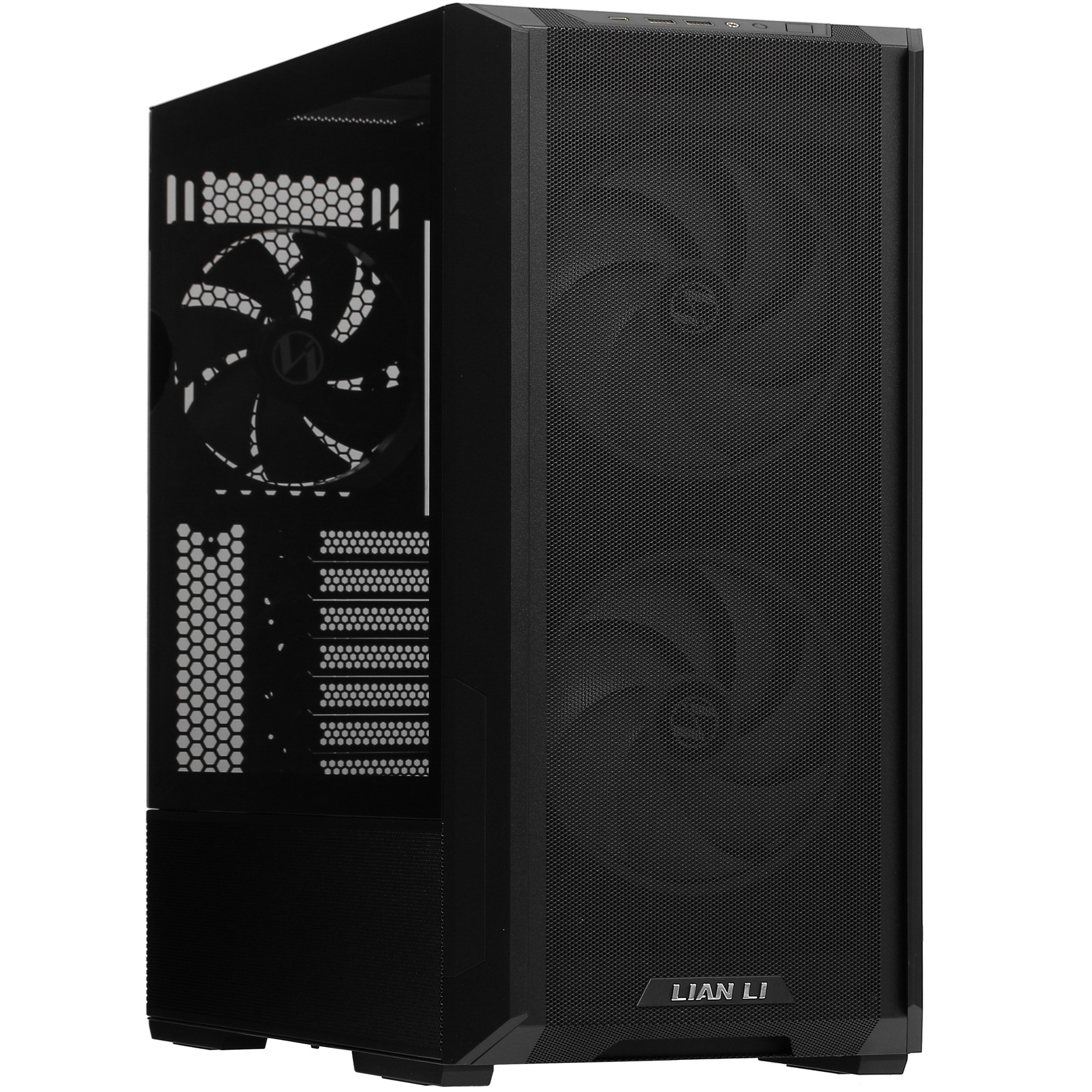 Компьютерный корпус Lian Li Lancool 216 / Black / Mid-Tower, TG / 2x 160мм ARGB + 1x 140мм non LED f