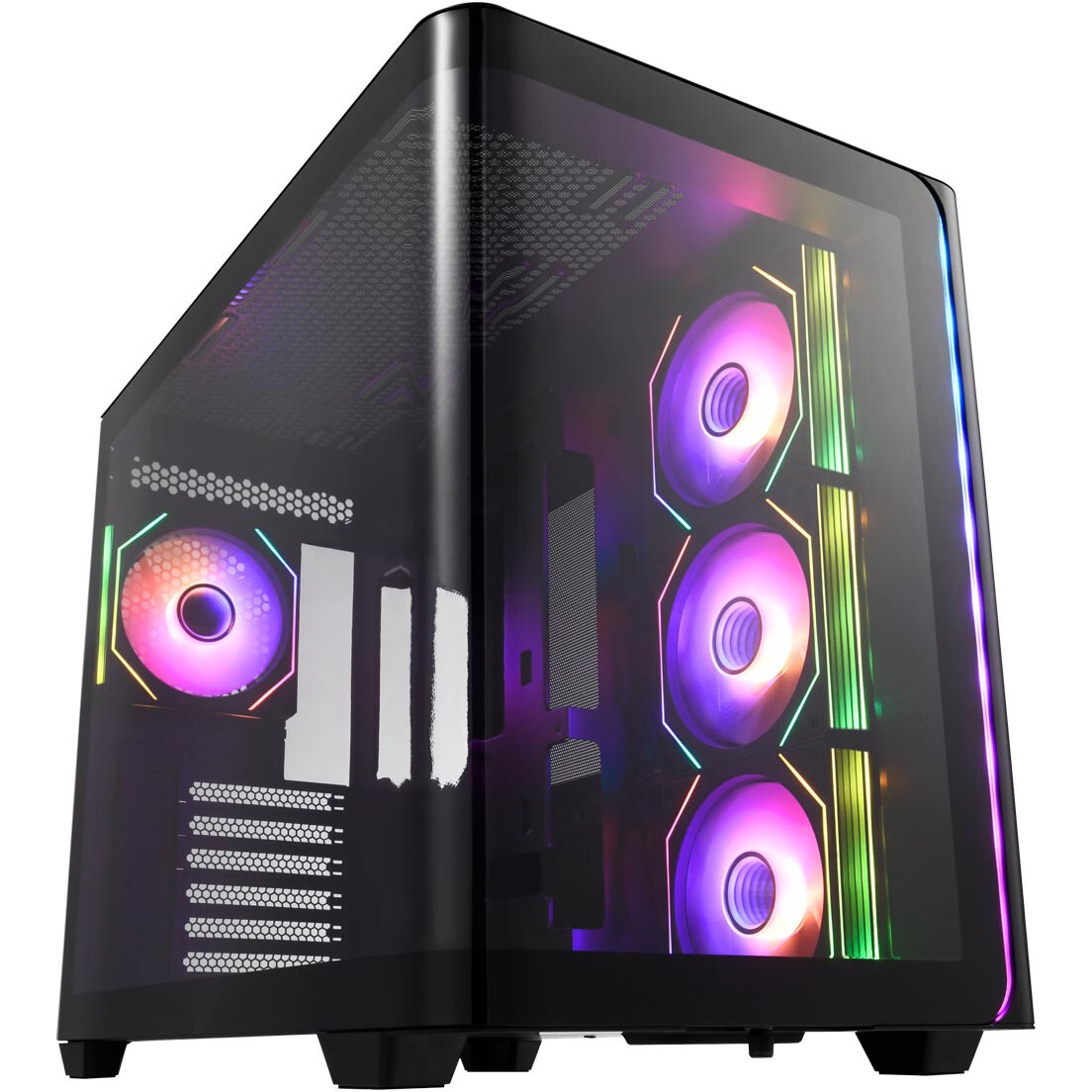 Компьютерный корпус FSP mATX Minitower M580-BA, черный