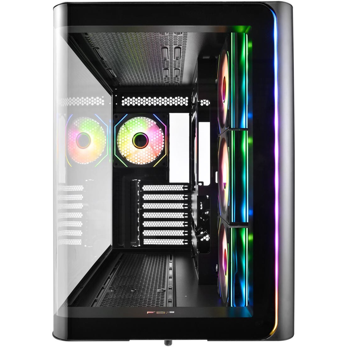 Компьютерный корпус FSP mATX Minitower M580-BA, черный