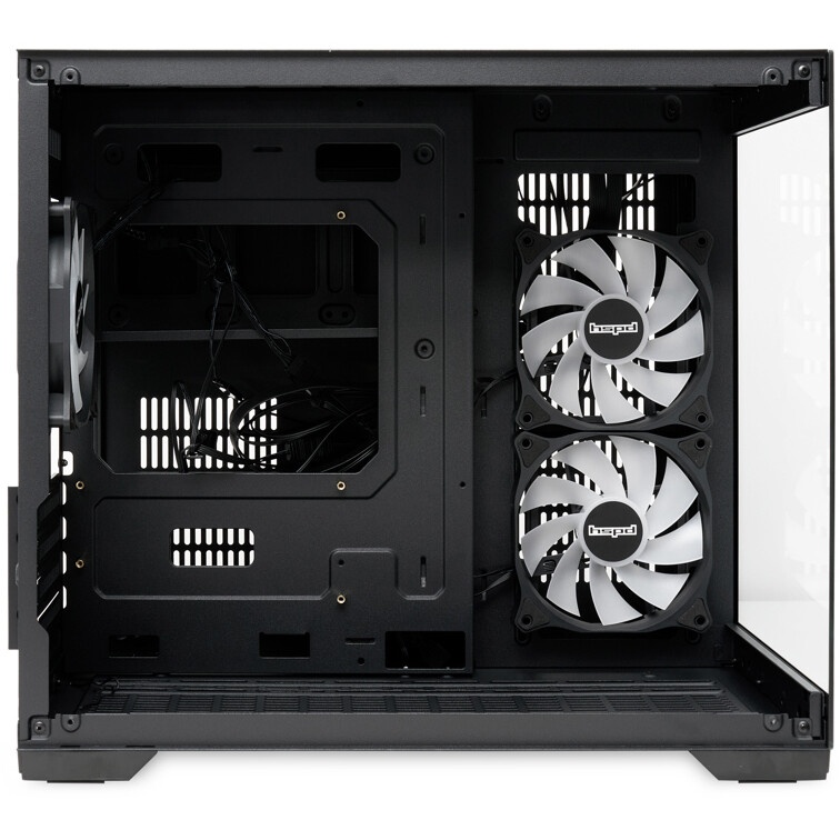 Компьютерный корпус FSP mATX Minitower S380-BA, черный
