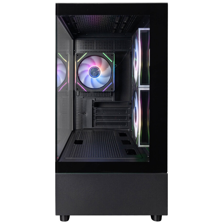Компьютерный корпус FSP mATX Minitower S380-BA, черный