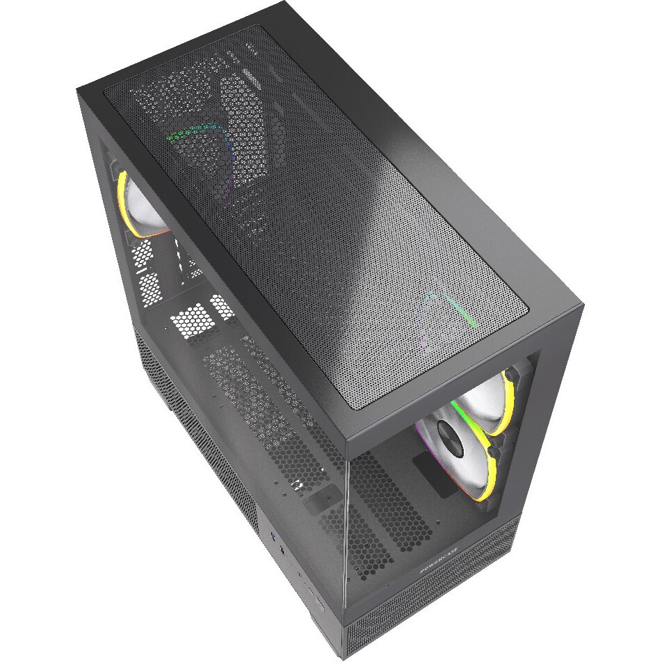 Компьютерный корпус FSP mATX Minitower S380-BA, черный