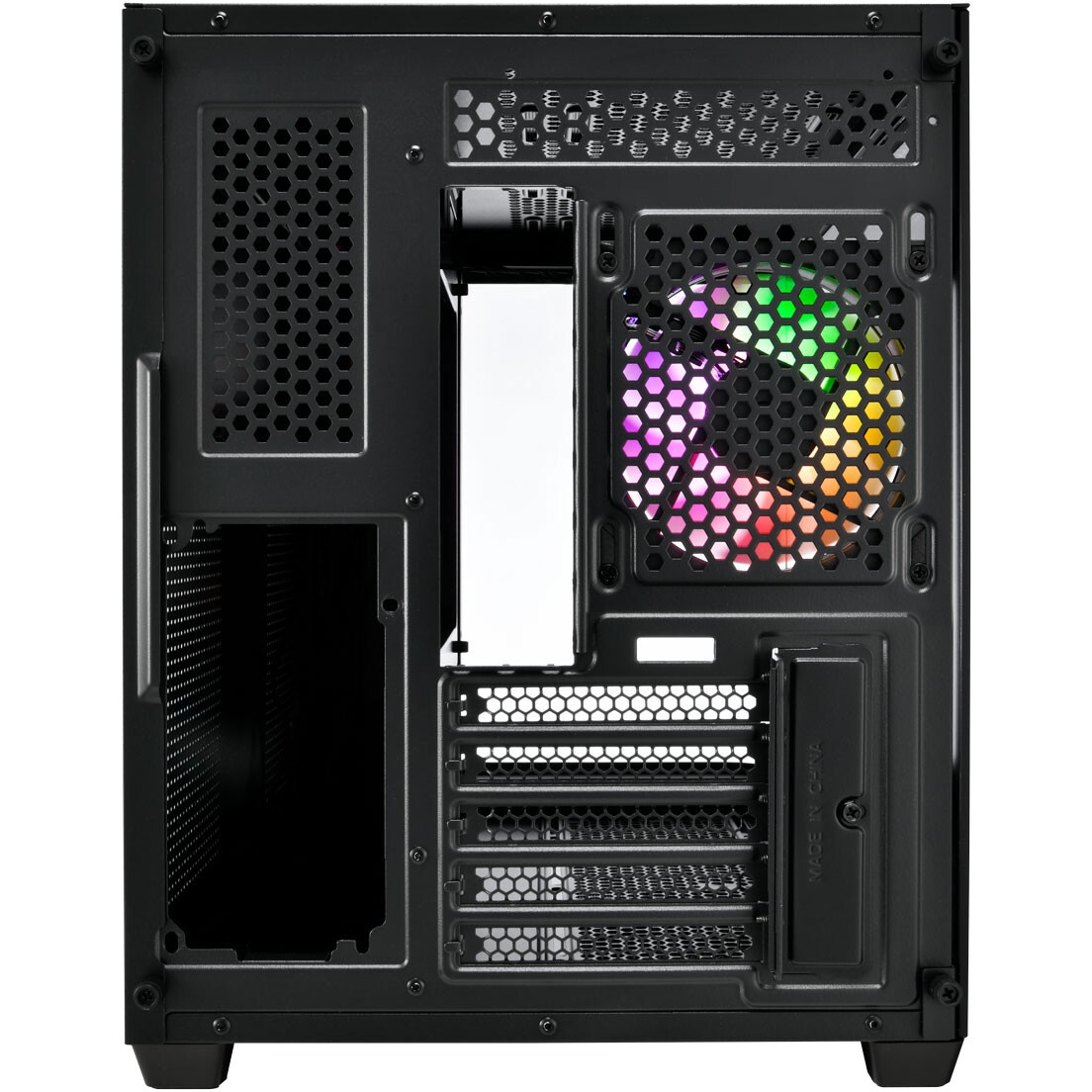 Компьютерный корпус FSP mATX Minitower S380-BA, черный