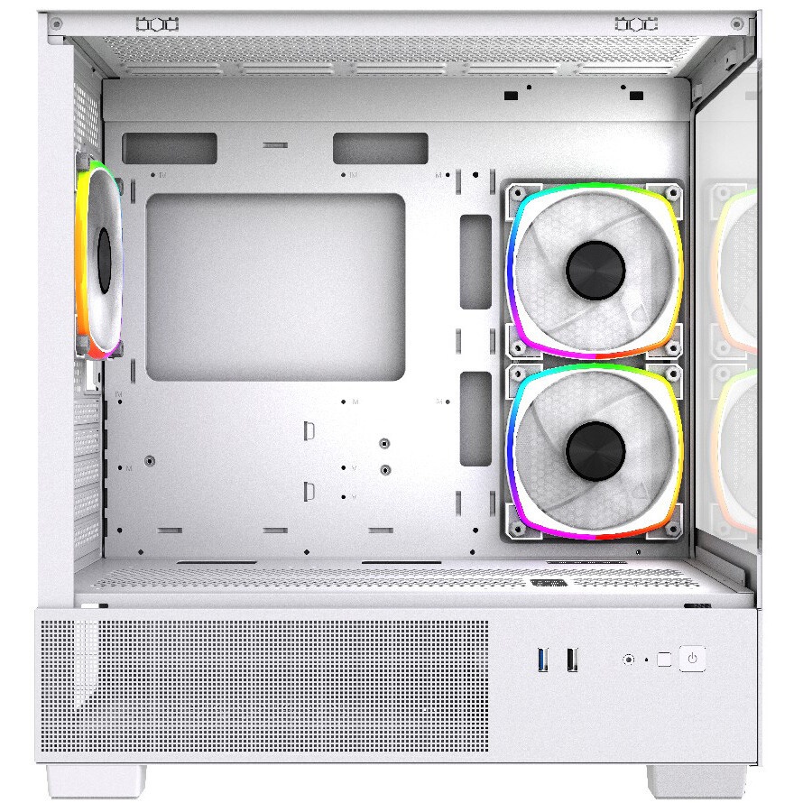 Компьютерный корпус FSP mATX Minitower S380-WA, белый