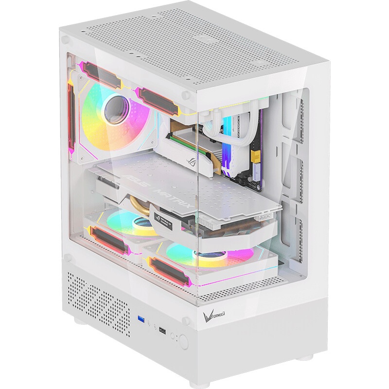 Компьютерный корпус FSP mATX Minitower S380-WA, белый