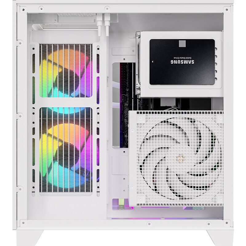 Компьютерный корпус FSP mATX Minitower S380-WA, белый