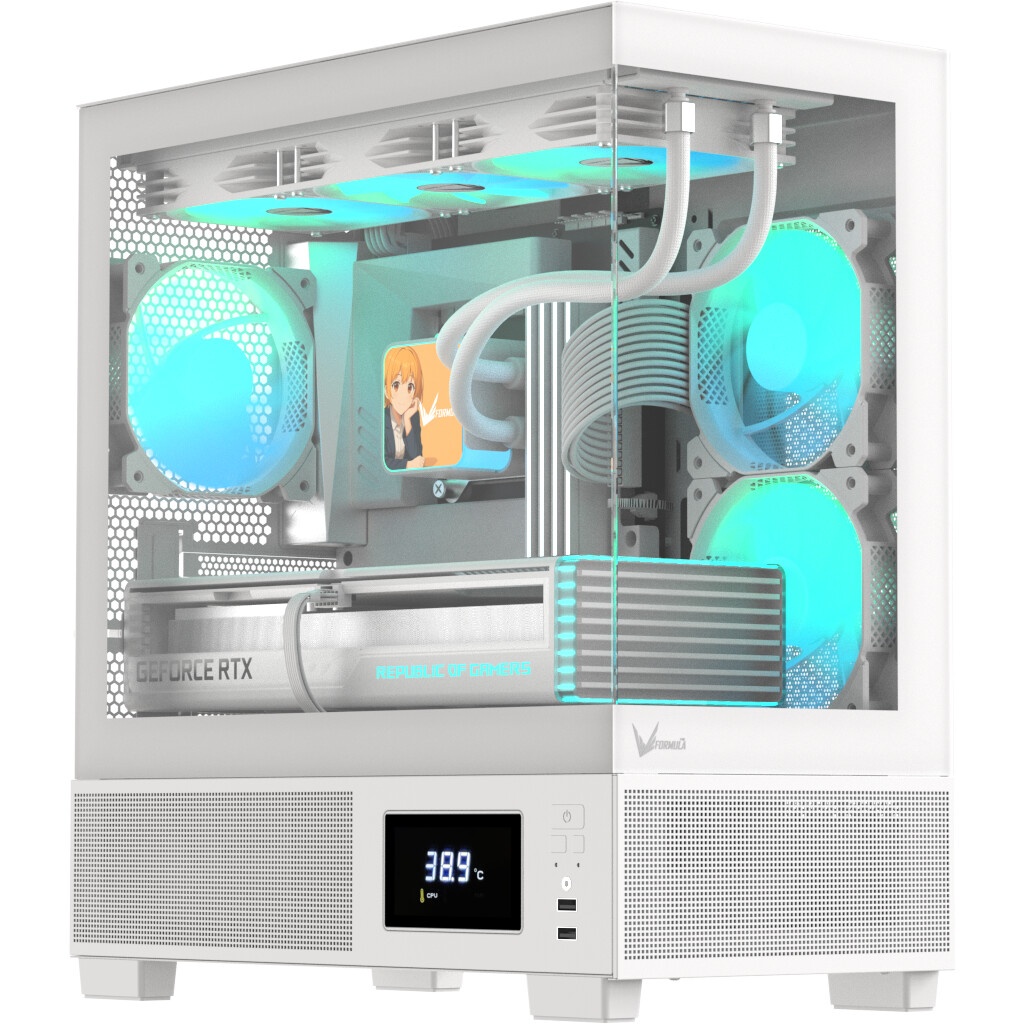 Компьютерный корпус FSP mATX Minitower S380-WA, белый