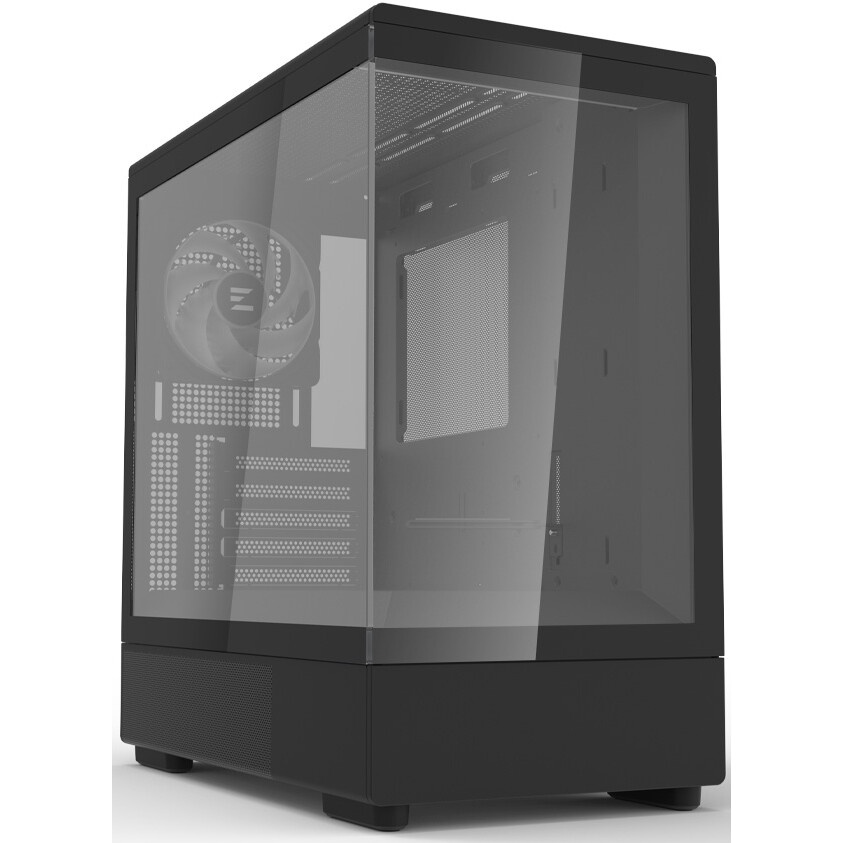 Компьютерный корпус AeroCool / Formula V Line Crystal E1M Black, MATX, USB3.0*2, Switch Display Pane
