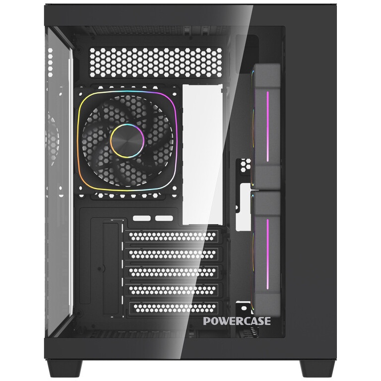 Компьютерный корпус AeroCool / Formula V Line Crystal E1M Black, MATX, USB3.0*2, Switch Display Pane