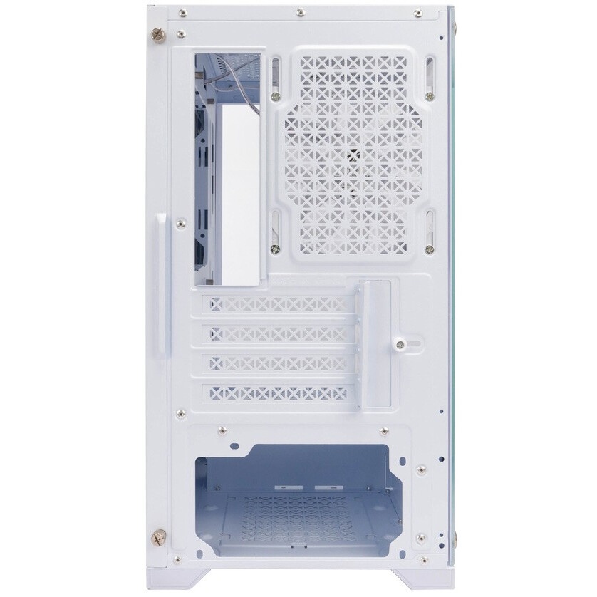 Компьютерный корпус AeroCool / Formula V Line Crystal E1M White, MATX, USB3.0*2, Switch Display Pane