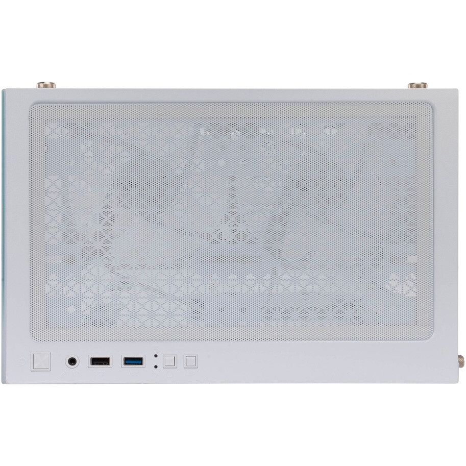 Компьютерный корпус AeroCool / Formula V Line Crystal E1M White, MATX, USB3.0*2, Switch Display Pane