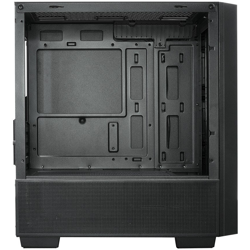 Компьютерный корпус XASTRA A400M 0F Black mATX/Mesh/Screwless TG+Mesh/ no fans/ A400M-0F