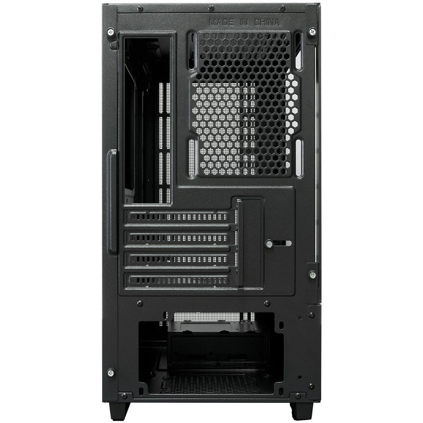 Компьютерный корпус XASTRA A400M 0F Black mATX/Mesh/Screwless TG+Mesh/ no fans/ A400M-0F