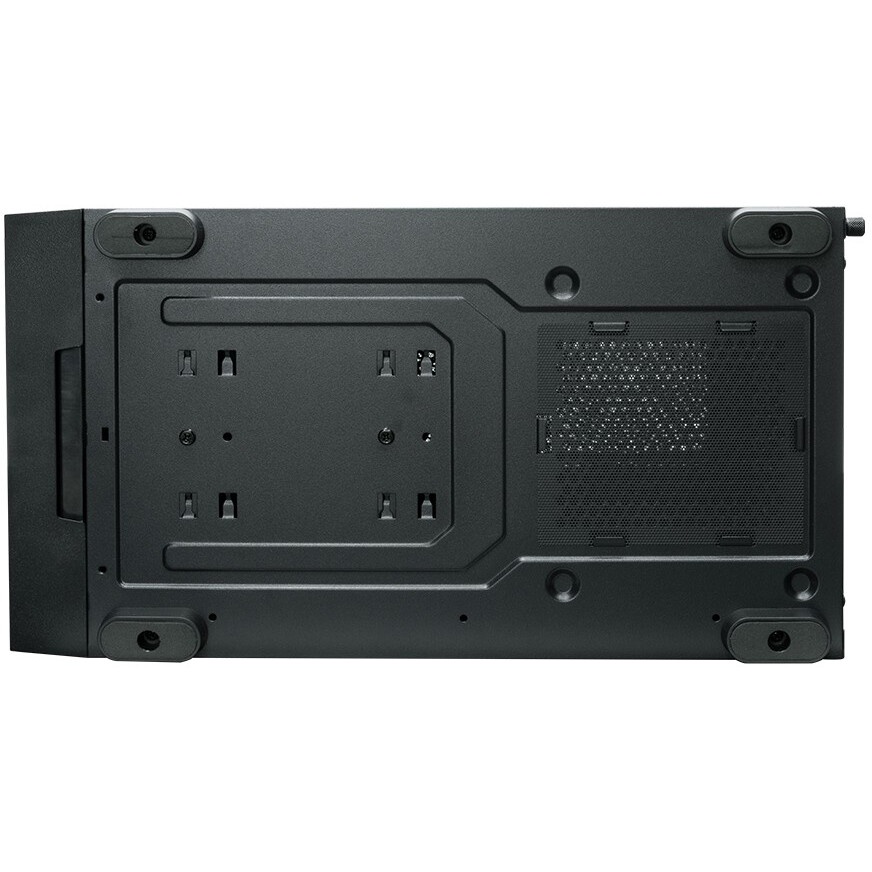 Компьютерный корпус XASTRA A400M 0F Black mATX/Mesh/Screwless TG+Mesh/ no fans/ A400M-0F