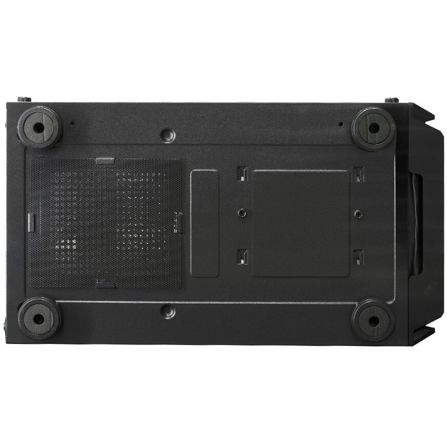 Компьютерный корпус XASTRA A400M 0F Black mATX/Mesh/Screwless TG+Mesh/ no fans/ A400M-0F