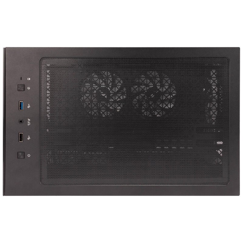 Корпус Formula Crystal Z7 черный без БП ATX 11x120mm 4x140mm 1xUSB3.0 1xUSB3.1 audio bott PSU