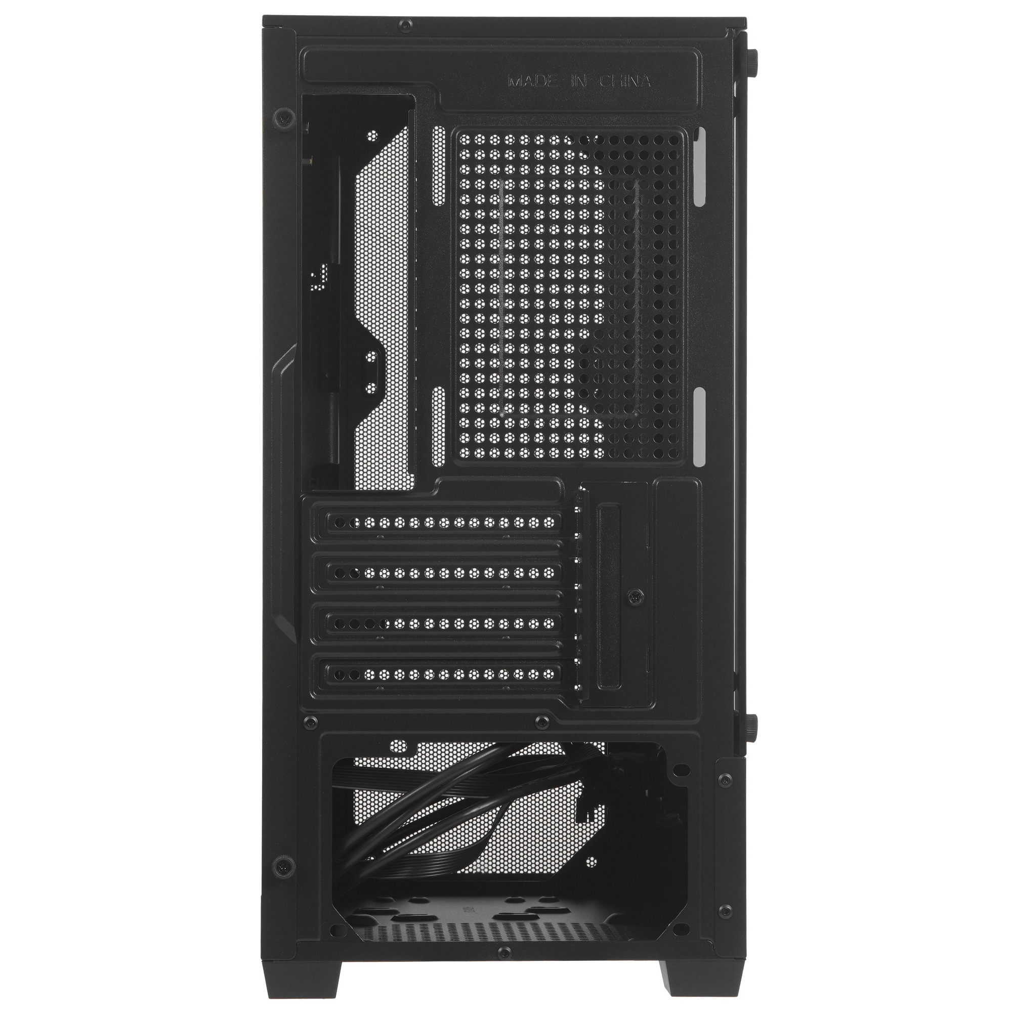 Корпус Bloody CC-124 черный без БП mATX 8x120mm 2xUSB2.0 1xUSB3.0 audio bott PSU