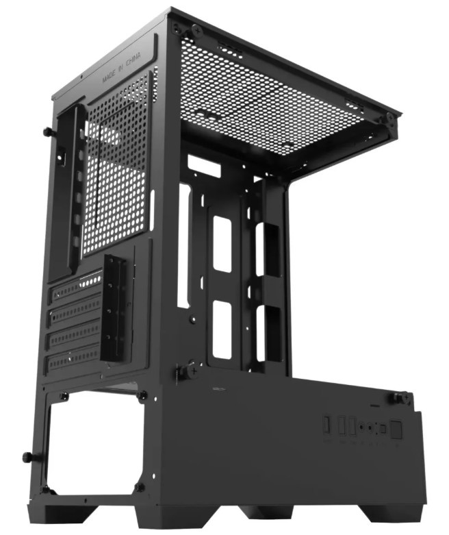Корпус Bloody CC-125 черный без БП mATX 5x120mm 2xUSB2.0 1xUSB3.0 audio bott PSU