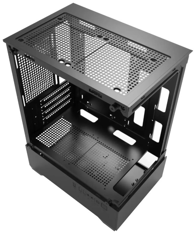 Корпус Bloody CC-125 черный без БП mATX 5x120mm 2xUSB2.0 1xUSB3.0 audio bott PSU