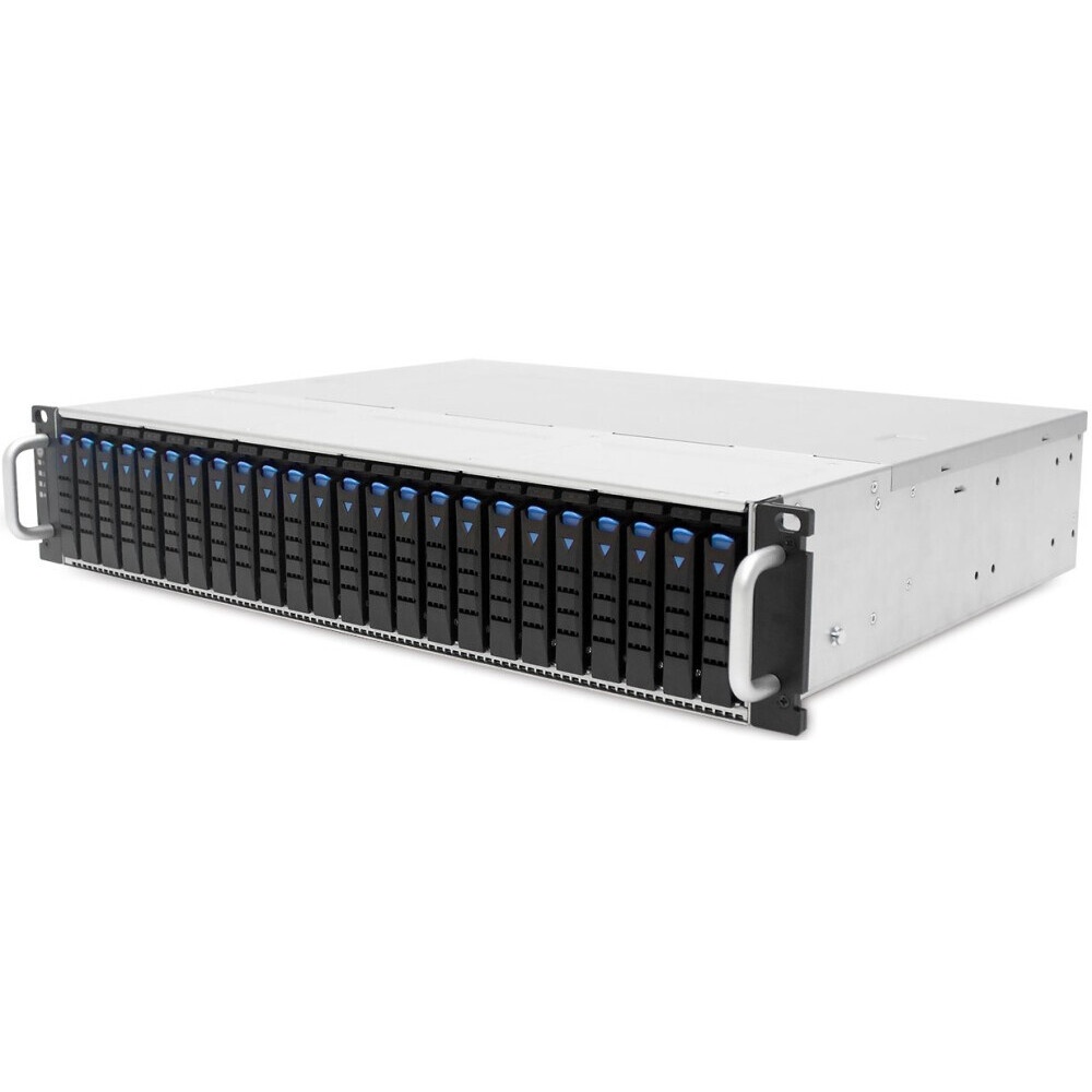 Корпус AIC J4060-04-35X_XJ1-40604-06, 4U 60x 3.5” hot-swap bays, hot-swap JBOD with dual SAS 12G exp