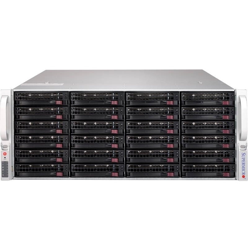 Корпус AIC J4060-04-35X_XJ1-40604-06, 4U 60x 3.5” hot-swap bays, hot-swap JBOD with dual SAS 12G exp