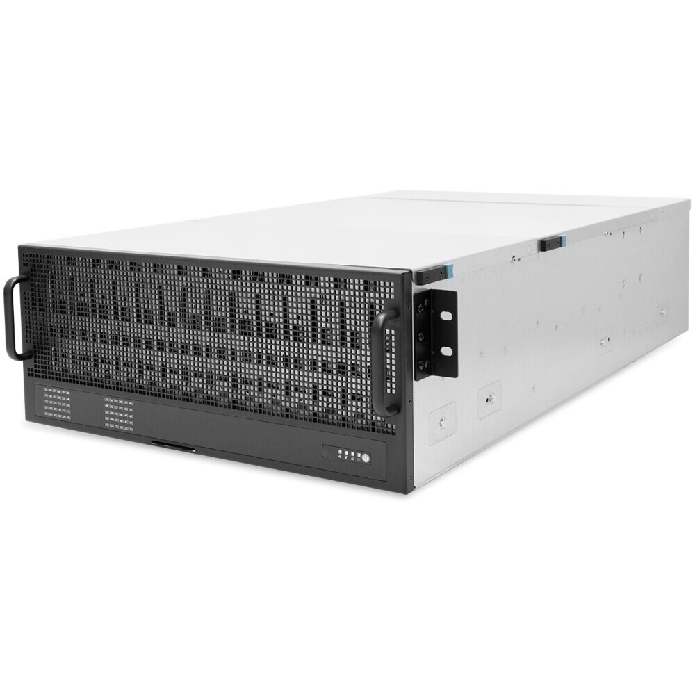 Корпус AIC J4060-04-35X_XJ1-40604-06, 4U 60x 3.5” hot-swap bays, hot-swap JBOD with dual SAS 12G exp
