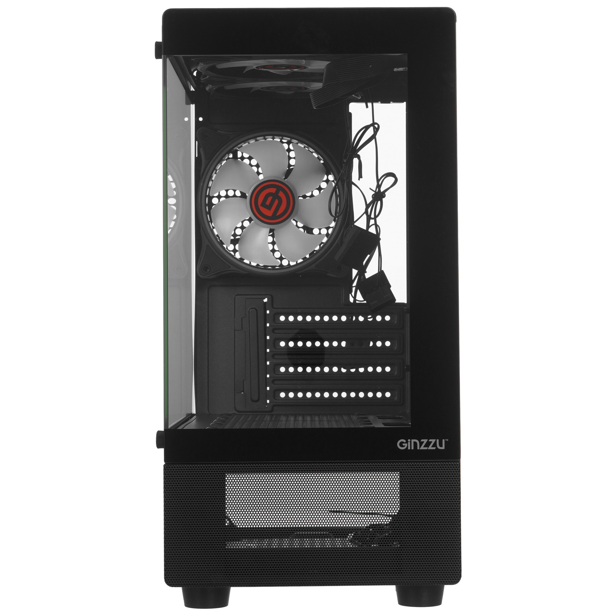 Компьютерный корпус Ginzzu RX670 mATX FAN 12CM FRGB*3