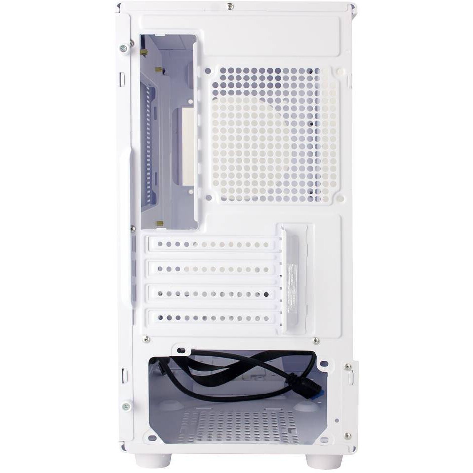 Корпус Ginzzu CL660 mATX FAN 4*12FRGB  передняя панель Решетка Белый