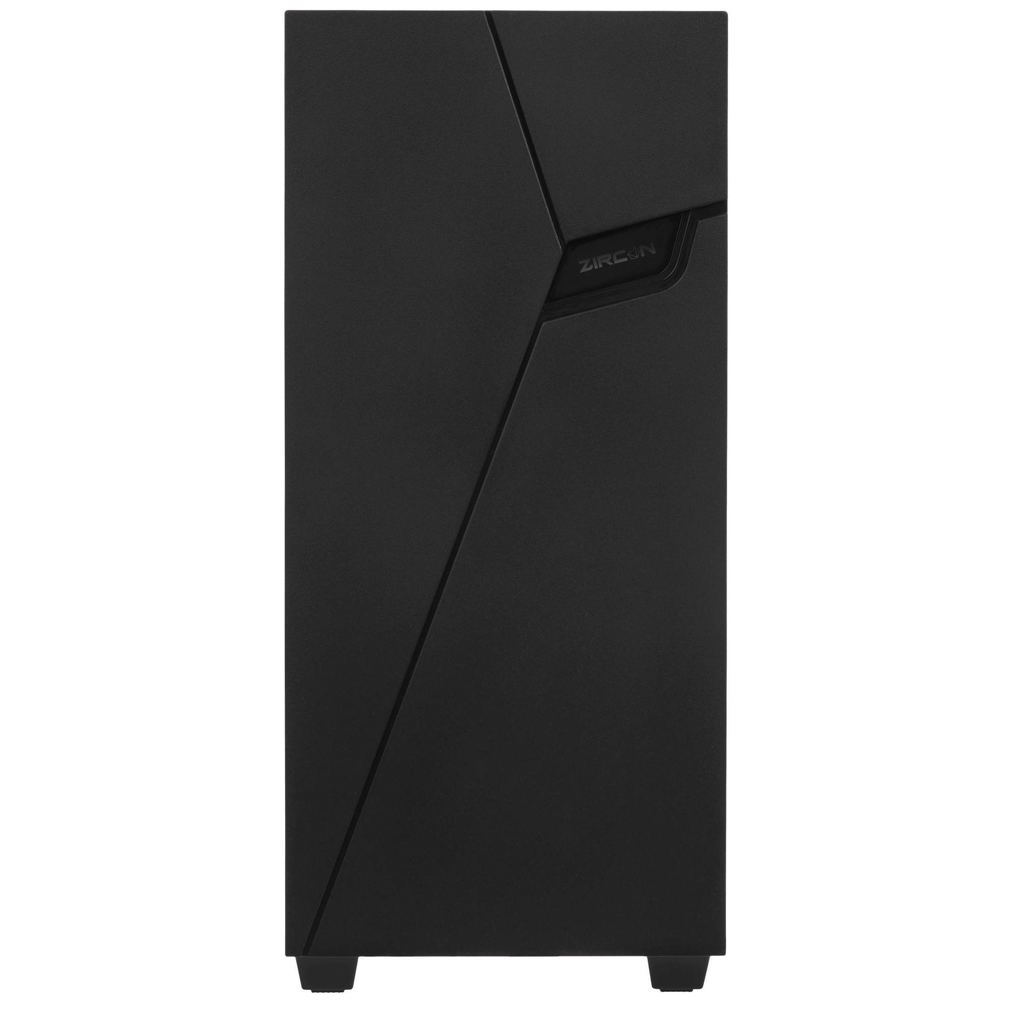 Компьютерный корпус Zircon Star без БП (Midi Tower,Micro-ATX, Черн., 1*USB3.0, 2*USB2.0, 1*92мм)