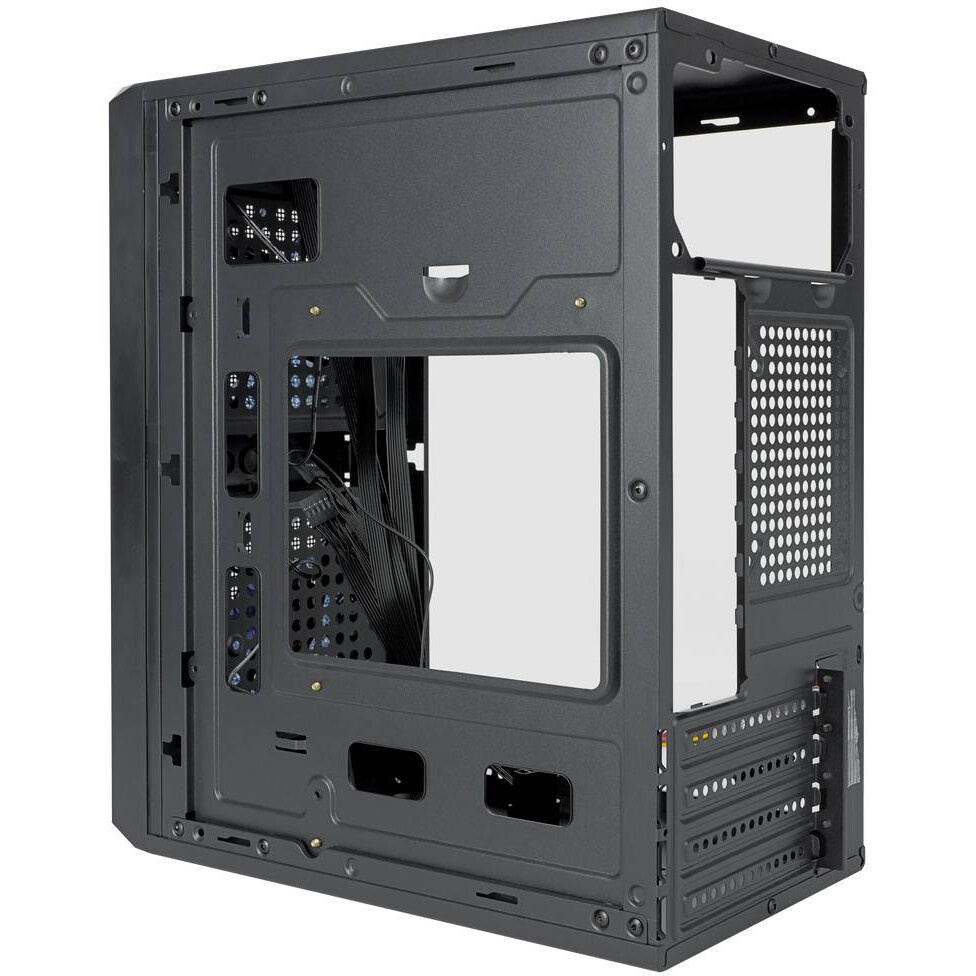 Корпус Ginzzu CL650 mATX FAN 4*12FRGB  передняя панель Решетка