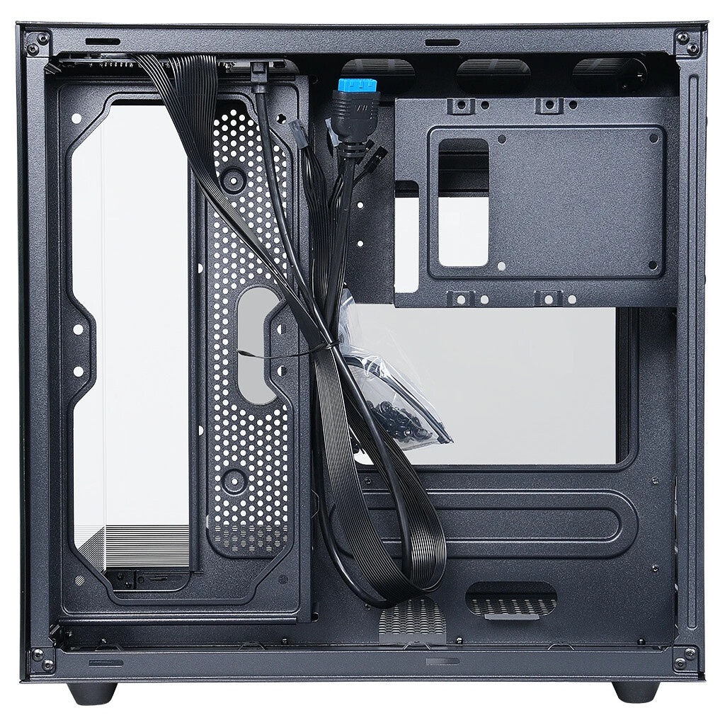 Корпус Accord ACC-UE2B TG OFFICE PRO черный без БП mATX 2xUSB2.0 1xUSB3.0 1xUSB3.1 audio